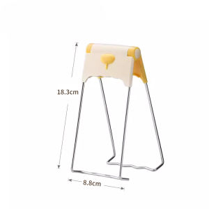 Hot Plate Gripper Stainless Steel Bowl Clip Tongs Bowl Lifter Anti-Scald Clamp Silicone Cooking Pinch Grips Oven Mitts