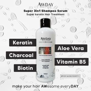 shampoo awday super keratin 3in1 250ml