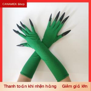 CS Halloween mèo người phụ nữ Paw Găng tay với móng tay dài và móng vuốt bên cosplay trang phục phụ kiện