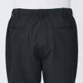 มูจิ กางเกงผ้าเซียร์ซัคเกอร์ขายาว ผู้ชาย - MUJI Breathable Seersucker No Darts Pants. 