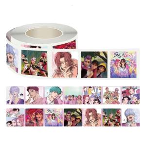 1 Set Waterproof Adhesive Movie Themed Stickers Kpop Theme Decals for Kids Toys Electronics Decoration