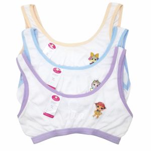 ISWA - Miniset Anak Remaja Usia 8 - 13 Tahun Gambar Karakter Lucu Bahan Katun Isi 3pcs & 6pcs