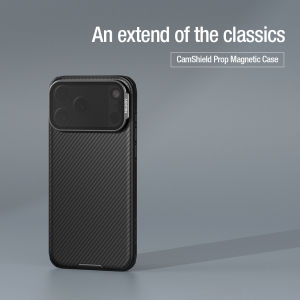 Nillkin Classic Twill Holder Cover for IPhone 18 17 Pro Max MagSafe Phone Cases Flip-Style Lens Protective Back Cover