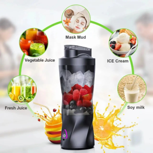 Electric Portable Juicer Fresh Fruit Blender 700ML Multi-Functional USB Charging Milkshake and Smoothie Blender Outdoor Bl2026