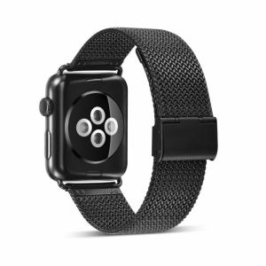 Milanese Stainless Steel Metal Watch Strap Band Replacement Watchband For Apple iWatch Series Strap 40 44 38 42 41 45mm 49mm