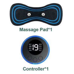 Electric Neck Massager EMS Cervical Vertebra Massage Patch Muscle Pain Relief Shoulder RelaxPortable