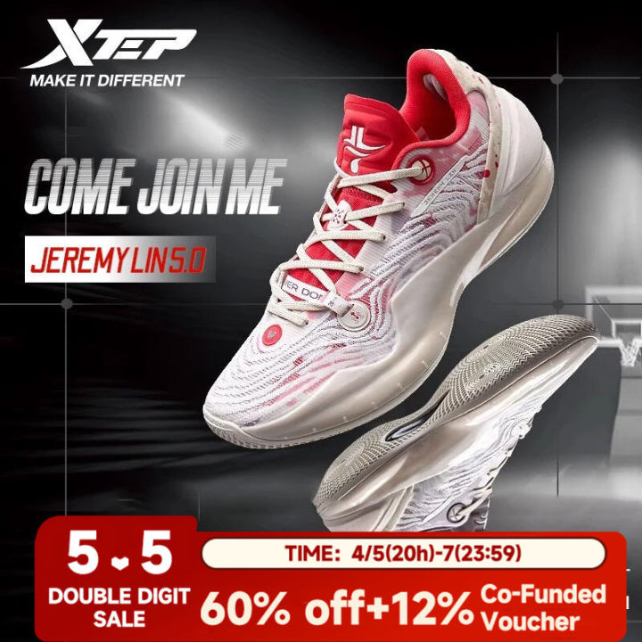 XTEP Jeremy Lin 5.0 Men Basketball Shoes Carbon Plate Support