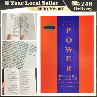 The Concise 48 Laws of Power By Robert Greene Political Leadership Political Philosophy Motivation English Book Paperback
