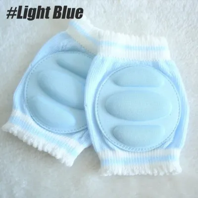 【Trending Now】 1pair Baby Knee Pads For Crawling Anti-Slip Elastic Breathable Cotton Knee Protector Cushion For Babies Toddlers Infants