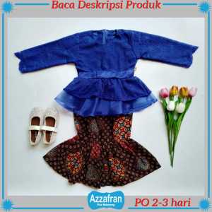 Centini Peplum Organza | Kebaya Pepplum Brokat Anak Perempuan Adat Jawa Sunda | Kostum Carnaval