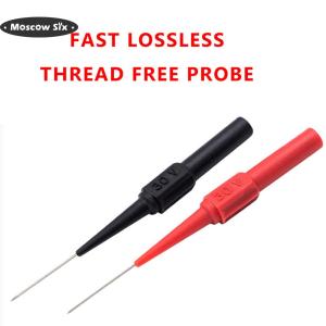 [Hot] 1 cặp 30V 1A đoạn dò đa năng kế kiểm tra kim pin đồng hồ điện tử đa năng chì thử nghiệm