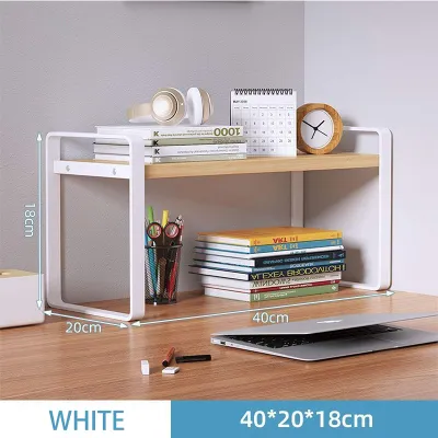DAMIK Giá đỡ để trên bàn làm màn hình kệ lưu trữ