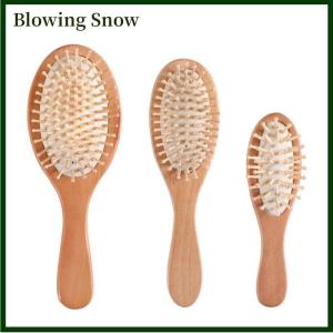 Blowing แปรงหวีผมแปรงนวดป้องกันการหลุดร่วงหวีไม้หวีผมดูแลหนังศีรษะผม