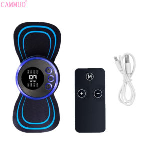Cammuo EMS Neck Massager Sticker Tens Cervical Massager Back Massager Patch Muscle Stimulator Pain Relief