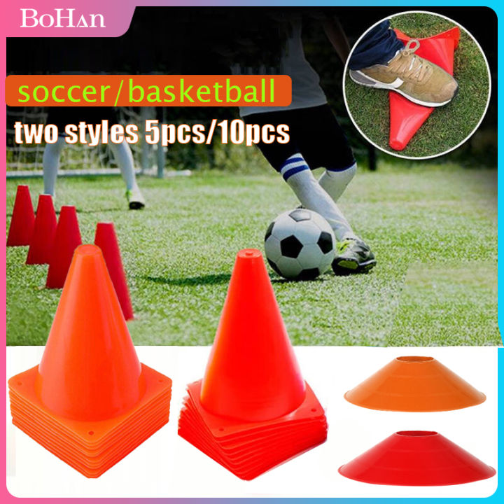 Lot De 10 Cônes De Sport Colorés - Pour Entraînement Football, Basketball, Exercices De Vitesse Et Coordination
