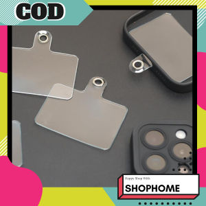 SHOPHOME - Mika Cantolan Holder Gantungan Hp Phone Chain Plastik casing strap plastik Bening AD09