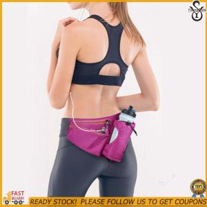 [YoungStyle] Hydration Belt Pack Large Capacity Running Waist Bag Multifunction Water Bottle Holder Bag Waterproof for Hiking Walking