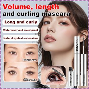 Mascara Eyelash Growth Waterproof and Sweatproof Three-dimensional Slenderness Black and Bright