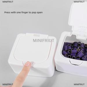 [COD] MINIFRIUT กล่องเก็บของแบบดึงเปิดหน้าต่างทำจากผ้าฝ้ายกล่องเก็บของลิ้นชักจัดระเบียบสิ่งของขนาดเล็ก