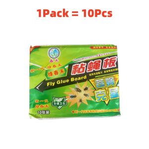 10/30/50PCS High Quality Fly Trap Sticky Board Traps Fruit Flies Kitchen Flies Pest Control Fly Flies Trap Catcher Bugs Insects Catcher Board