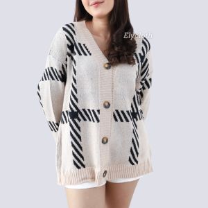 ELYCLOTH | JANET CARDIGAN | CARDIGAN RAJUT WANITA PREMIUM KNIT