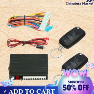 【Chinatera】 Keyless Entry System DIY Universal Remote Central Locking Kit Car Door Lock Car System Car Alarm System