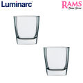 Luminarc 6 Pcs Sterling Old Fashioned Tumbler Set / Microwave Safe / Old Fashion Glass Set / Drink Set. 