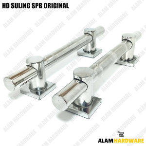 ALAM HARDWARE Gagang Pintu Full Set Rumah Minimalis Type Suling SPB Marun Handle Pintu Tarikan Pintu
