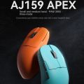 Ajazz aj159 APEX Gaming mouse PAW3950 Wireless three-mode 3395 lightweight pro with charger. 