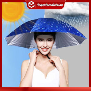 Head Umbrella For Adults Umbrella Hat Foldable Golf Umbrella Folding Automatic Golf Umbrella Hat Head Umbrella for adults Foldable Golf Fishing Camping Headwear Head Cap