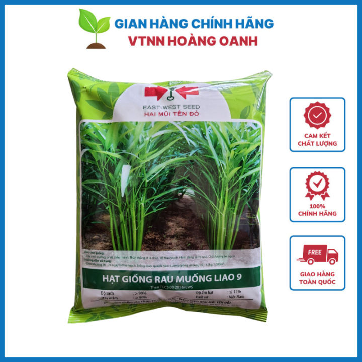 Hạt Giống Rau Muống Liao Hai Muỗi Tên Đỏ Gói 1kg - VTNN Hoàng Oanh ...