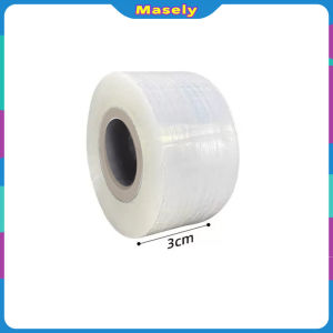 Masely Cling Wrap Length 200m Clear Waterproof Dustproof Dampproof PE Stretch Film Wide 3/4/5cm