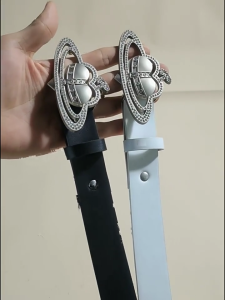 Artistic Youth Belt Adjustable Leather Waist Belts Stretchy Thin Waist Belts for Modern Women