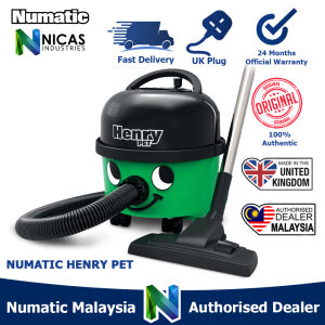 GENUINE NUMATIC HEPA Dry Vacuum Cleaner HENRY PET 9L Household Vacuum Cleaner | Homecare Vacuum Cleaner (Made in UK) Local Authorised Distributor 2 Years Warranty - MALAYSIA Ready Stocks