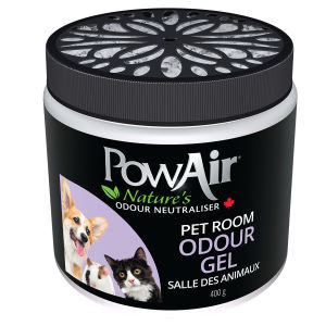 Pow Air Natures Odour Neutraliser Pet Room Odour Gel 400g (Pet Room Dog House Chicken Cage Animal Shelter Deodorizer )
