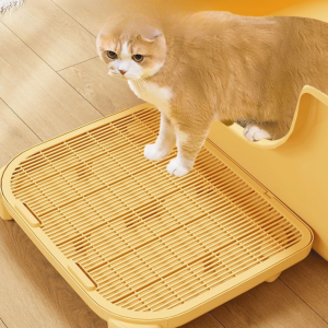 XENMART ป้องกันการถือ เสื่อครอกแมวสัตว์เลี้ยง แบบสองชั้น 19.6นิ้วค่ะ พรมดักแมว ใช้ซ้ำได้ แผ่นครอกแมว ในร่ม