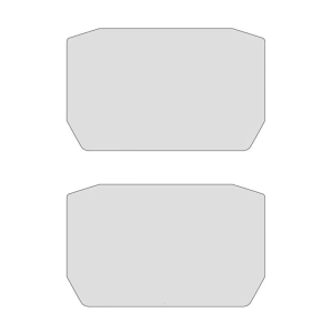 2pcs antiscratch Bảng điều khiển miếng bảo vệ màn hình cụm TPU bảo vệ màn hình miếng bảo vệ màn hình cho xe cụ tấm Auto Bike hiển thị