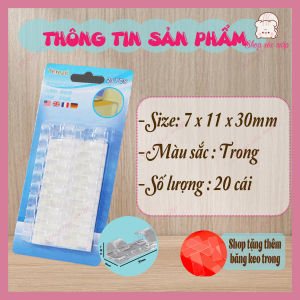 Bộ 16/ 20 Nẹp Dán Tường Cố Định Dây Điện Chống Rối - Kẹp Giữ Dây Cáp Sạc (Có tặng thêm Keo Dán 3M)