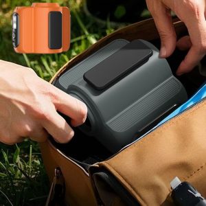 JDTYJ USB ชาร์จได้ พัดลมห้อยคอ แบบพกพาได้ มินิมินิ พัดลมเอวตั้งแคมป์ ไร้สายแบบไร้สาย แอลอีดี พัดคลิปเอว สำหรับห้องออกกำลังกาย