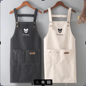 Jay-c Apron kitchen waterproof and oil-proof fashion  cute cooking apron can be customized logo