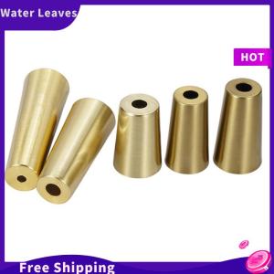 Water Leaves Foot Solid Brushed เหล็กโต๊ะเก้าอี้กระบอกฝาครอบป้องกันการตกแต่งด้านล่างแผ่นปลอดภัย