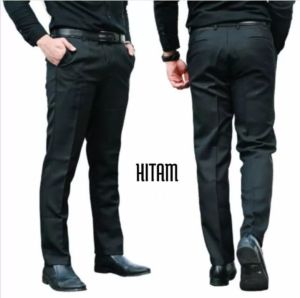 Promo Harga Diskon Celana Kerja Kantor Formal Pria Premium Full Puring Bahan Wol Kualitas Premium