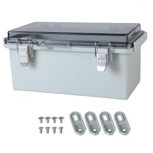 Hộp nối dây không thấm nước rõ ràng bìa trong nhà ngoài trời Cáp Hộp nối dây điện dự án bao vây hộp phân phối