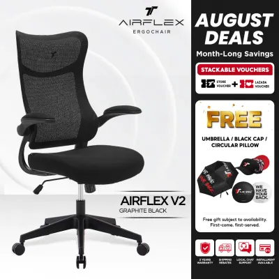 TT Airflex V2 Ergochair Home Office Mesh Chair Executive Ergonomics Chair