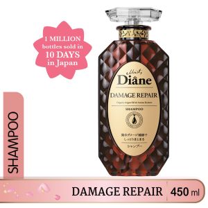 GLOBAL - MOIST DIANE DAMAGE REPAIR SHAMPOO 450ML ORIGINAL MADE IN JAPAN