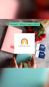 Dompet Album Emas Logam Mulia LM Ubs Minigold Miniemas Kartu Atm Antam Serbaguna