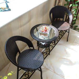 ชุดโต๊ะเก้าอี้หวาย เก้าอี้เหล็กสานหวาย เก้าอี้นั่งเล่น เฟอร์นิเจอร์นอกบ้าน พร้อมส่ง ตาราง เฟอร์นิเจอร์หวาย