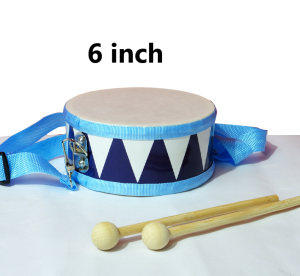 6/8 Inches Snare Drum Wood For Children Baby Toys Beat Instrument Kids Early Educational Hand Drum