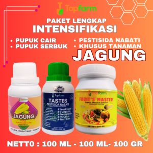 Pupuk Topfarm / Pupuk Paket Lengkap Buah Jagung / Pupuk Khusus Jagung / Pupuk Booster Buah Tomat Jagung  / Pupuk Jagung Terbaik / Pupuk Pembesar dan Pelebat Buah Jagung