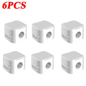 6PCS/12PCS Magnetic Cable Clip Organizer Holder Adhesive Wire Keeper Cord Cable Organizer Winder For Home Office Under Desk Management Clip